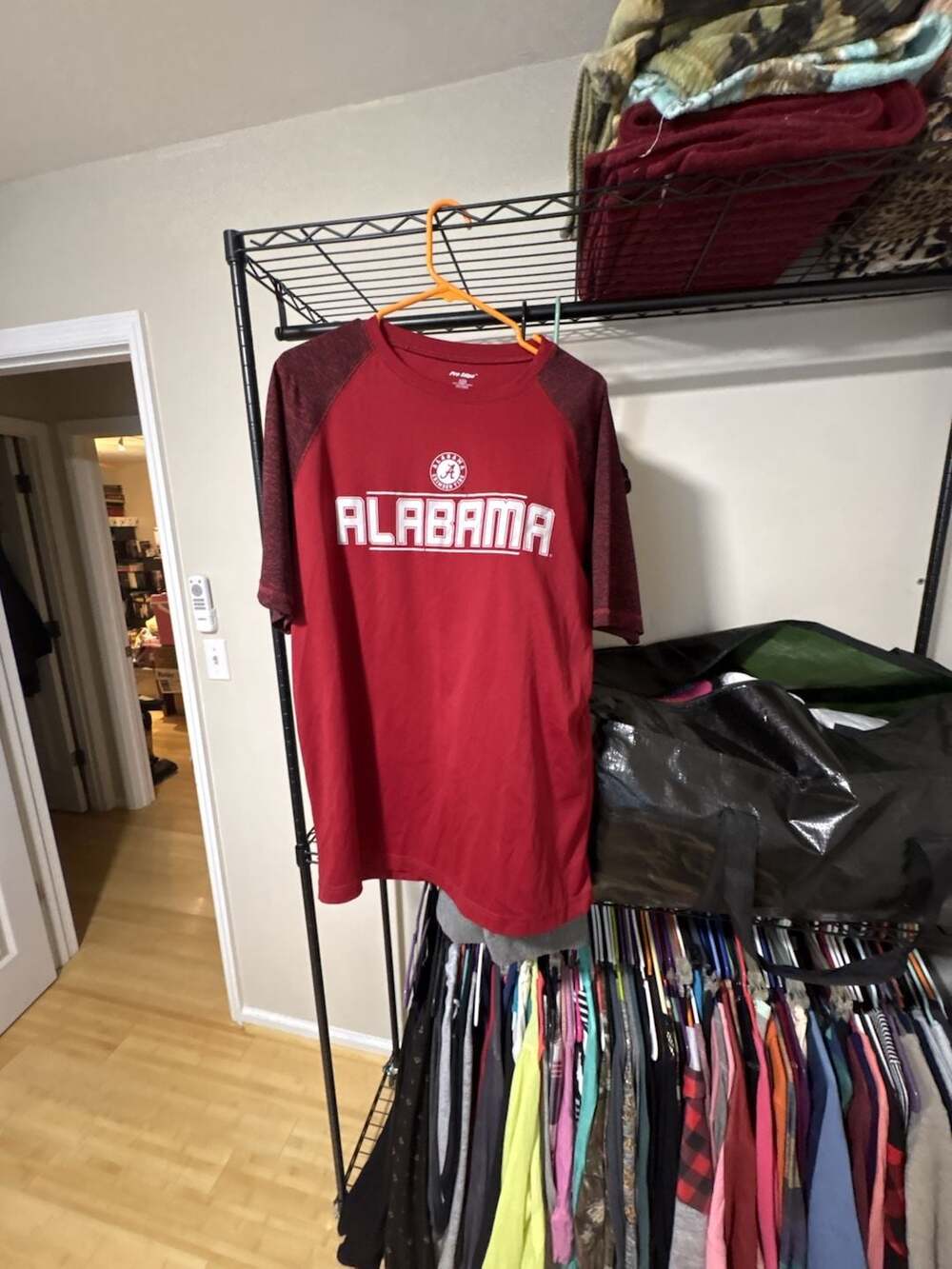 Pro Edge Alabama Crimson Tide T-Shirt Size XL Red Polyester NCAA